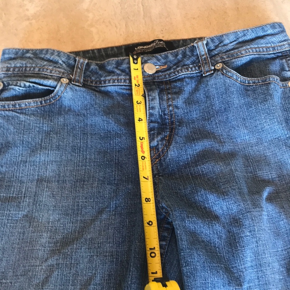 LondonJean boot cut, rear lifter jean.
